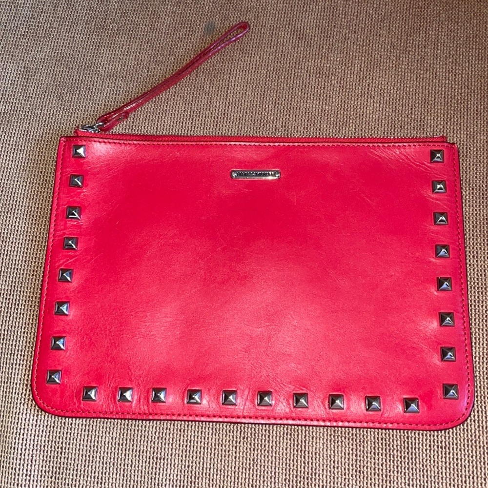 Rebecca minkoff studded envelope clutch